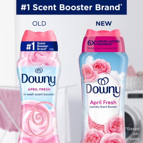 Downy Fresh Protect April Fresh In-Wash Scent Booster Beads Perspective: back