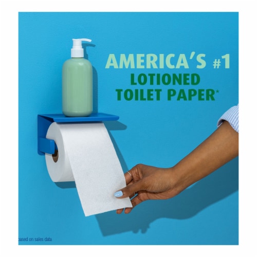 Charmin Ultra Gentle Mega Roll Toilet Paper Perspective: back