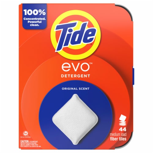 Tide Evo Original Scent Laundry Detergent Sheet Perspective: back