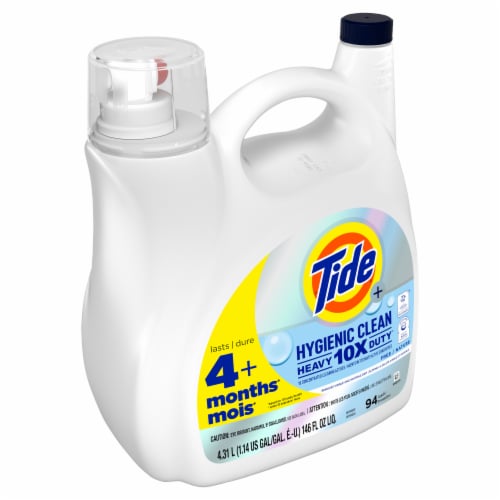 Tide Hygienic Clean Heavy Duty Free Nature Liquid Laundry Detergent Perspective: back