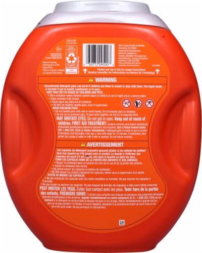 Tide® Active Fresh™ with Febreze Odor Eliminators Sport™ Laundry Detergent Power Pods™ Perspective: back