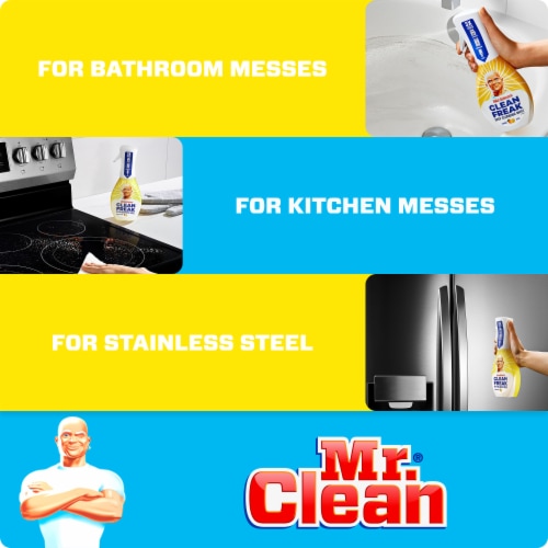 Mr. Clean® Clean Freak Lemon Zest Mist Cleaning Products Perspective: back