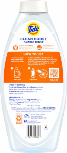 Tide® Clean Boost™Rinse Spring Medadow Perspective: back