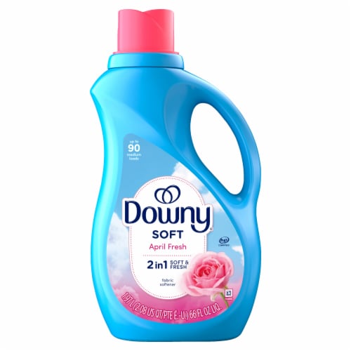 Downy April Fresh Liquid Fabric Softener Fabric Conditioner, 129 fl oz -  Kroger