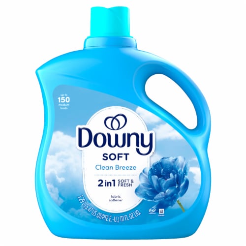 Downy Clean Breeze Liquid Fabric Softener Fabric Conditioner Perspective: back