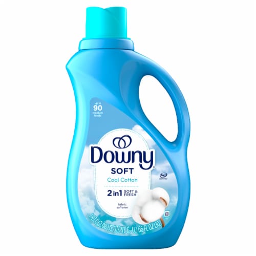 Downy Ultra Cool Cotton Liquid Fabric Softener Fabric Conditioner Perspective: back