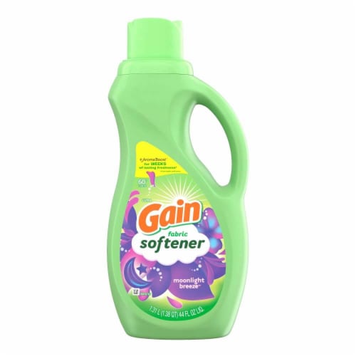 Gain Moonlight Breeze Liquid Fabric Softener Fabric Conditioner Perspective: back