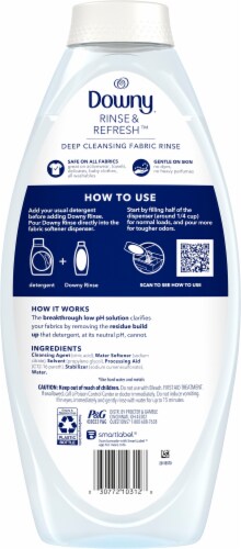 Downy Rinse & Refresh™ Free & Gentle™ Fragrance Free Fabric Rinse Perspective: back
