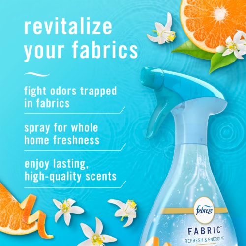 Febreze Odor-Fighting Fabric Refresher Refresh & Energize Perspective: back
