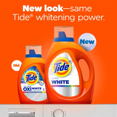 Tide Ultra White Liquid Laundry Detergent Perspective: back