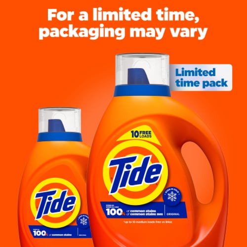 Tide Original Scent Liquid Laundry Detergent Perspective: back