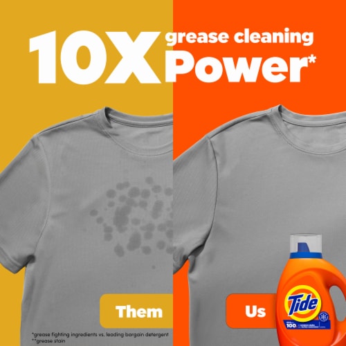 Tide Original Scent Liquid Laundry Detergent Perspective: back