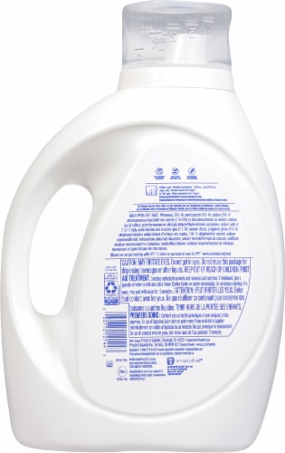 Tide Free & Gentle Liquid Laundry Detergent Perspective: back
