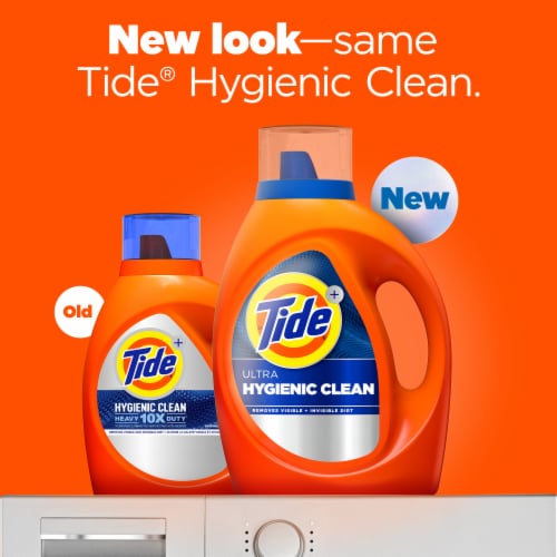 Tide Ultra Hygienic Clean Original Liquid Laundry Detergent Perspective: back