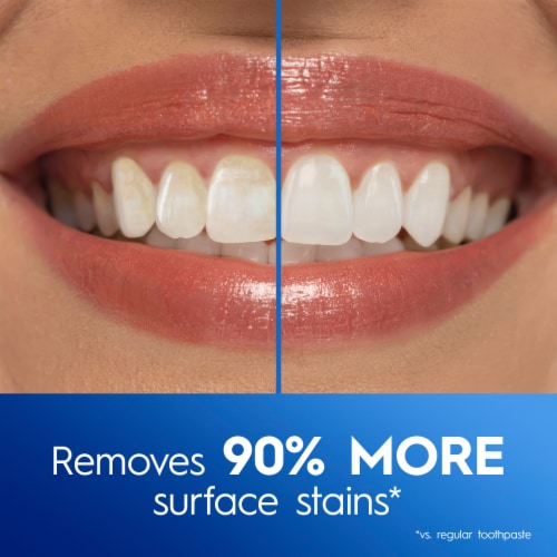 Crest 3D White Advanced Teeth Whitening Toothpaste, Arctic Fresh Perspective: back