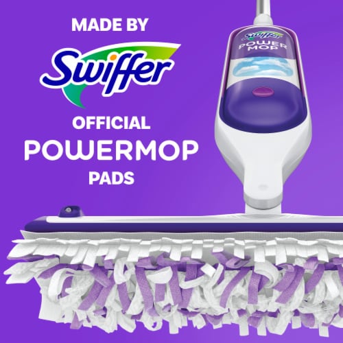 Swiffer PowerMop Multi-Surface Mopping Pad Refills for Floor Cleaning, 11 count Perspective: back