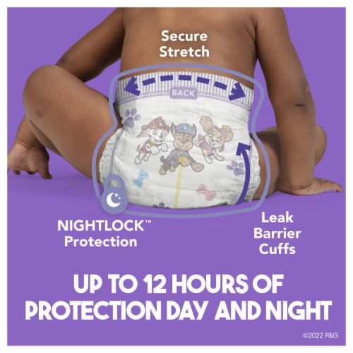 Luvs 12 Hour Protection Baby Diapers Size 7 (over 41 lbs.) Perspective: back