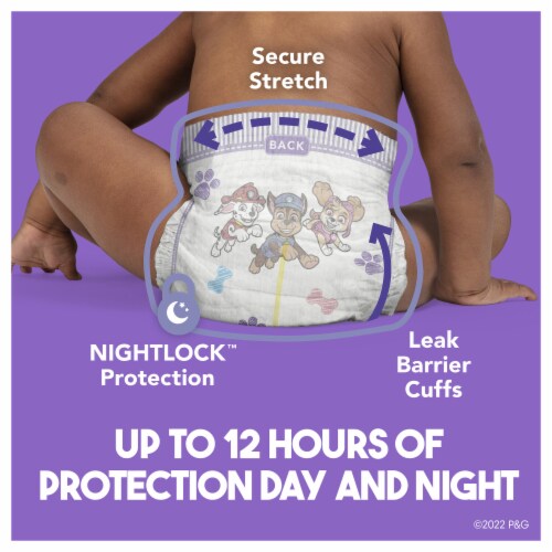 Luvs 12 Hour Protection Baby Diapers Size 7 (over 41 lbs.) Perspective: back