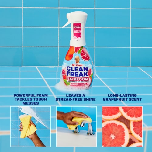 Mr. Clean® Clean Freak Grapefruit Scent Bathroom Cleaner Perspective: back
