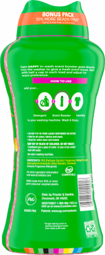 Gain® Happy Hibiscus Hula In-Wash Laundry Scent Booster Perspective: back