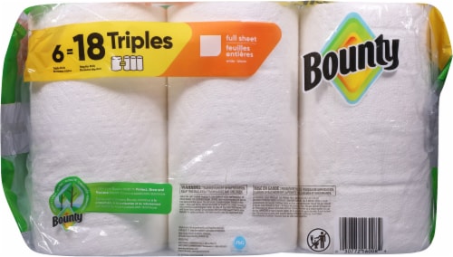 Bounty® BASE Paper Towel 2 Ply Regular Roll Perspective: back