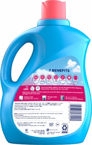 Downy® Soft 2-in-1 April Fresh Liquid Fabric Softener Perspective: back