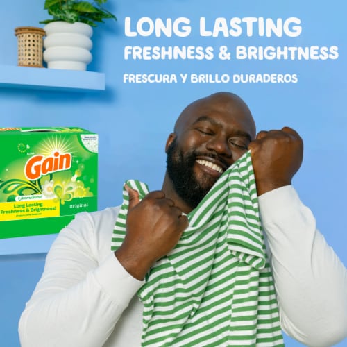 Gain Original Powder Laundry Detergent Perspective: back