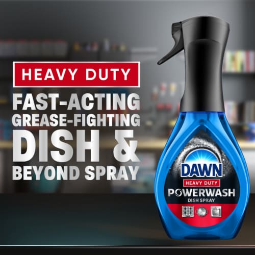 Dawn Powerwash Heavy Duty Dish Spray All-Purpose Cleaner and Degreaser Perspective: back