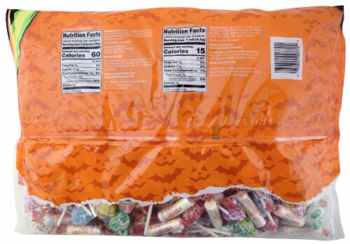 Dum Dums & Smarties Candy Rolls & Original Pops Halloween Candy Perspective: back