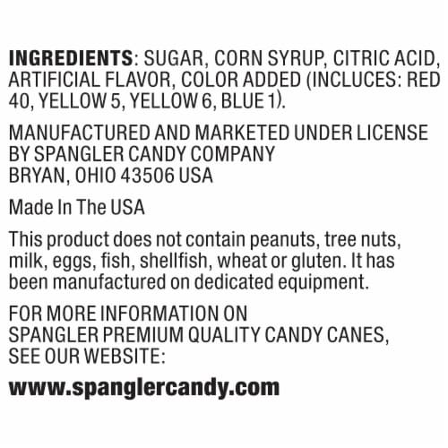 Smarties Holiday Candy Canes Perspective: back
