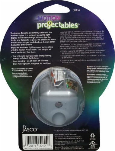 Jasco Motion Projectables® Northern Lights LED Ceiling Nightlight Perspective: back