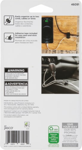 Cordinate Dual Slot Cable Holders Perspective: back