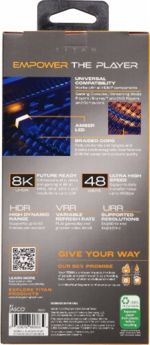 Titan LED HDMI Cable Perspective: back