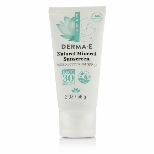 Derma-E Antioxidant Natural Zinc Oxide Sunscreen 30 SPF Perspective: back