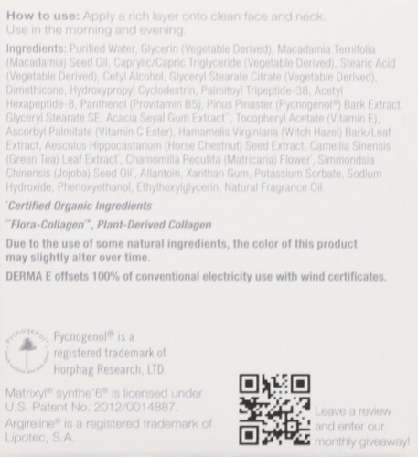 Derma-E Deep Wrinkle Reverse Moisturizer With Peptides Plus Perspective: back