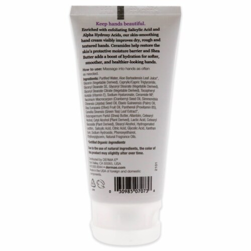 Derma-E Vitamin E Lavender & Neroli Therapeutic Moisture Shea Hand Cream Perspective: back