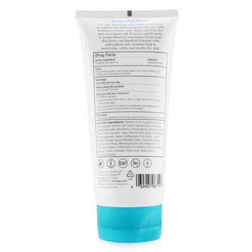 Derma-E Therapeutic Eczema Relief Lotion Perspective: back
