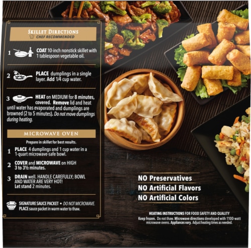 P.F. Chang's® Pork Dumplings Perspective: back