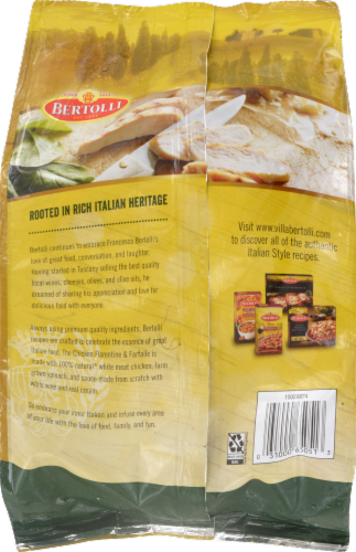 Bertolli® Family Size Chicken Florentine & Farfalle Perspective: back