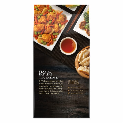P.F. Chang's Home Menu Orange Chicken Skillet Meal Frozen Meal Perspective: back
