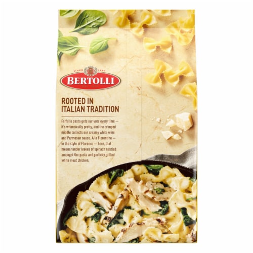 Bertolli Family Size Chicken Florentine And Farfalle Frozen Meal