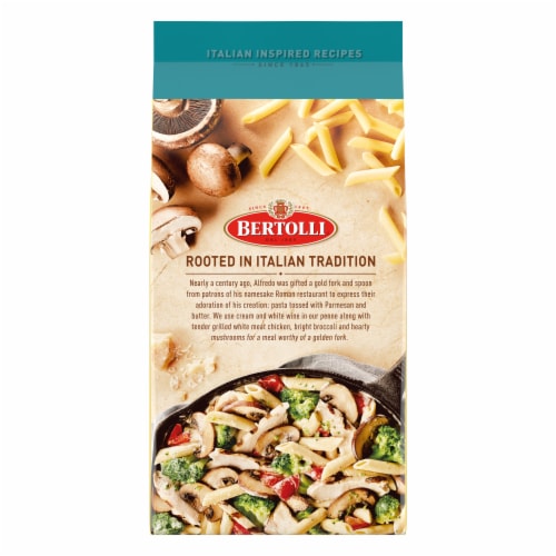 Bertolli Chicken Alfredo And Penne Frozen Meal Perspective: back