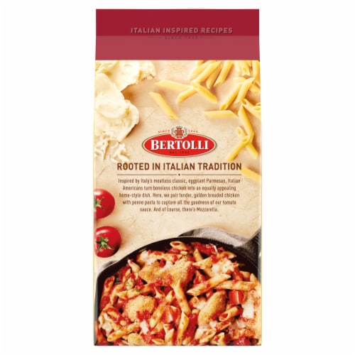 Bertolli Chicken Parmigiana And Penne Frozen Meal Perspective: back