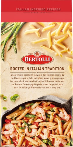 Bertolli® Shrimp Penne & Asparagus Frozen Skillet Meal Perspective: back