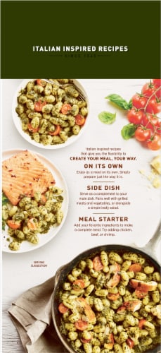 Bertolli® Gnocchi Pesto Frozen Meal Perspective: back