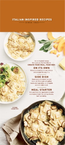 Bertolli® Butternut Squash Ravioli Frozen Meal Perspective: back