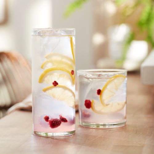 Libbey Classic Smoke Rocks Glasses Set of 12