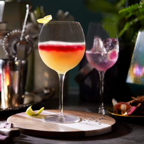 Libbey Signature Kentfield Wine Glass Party Set Perspective: back