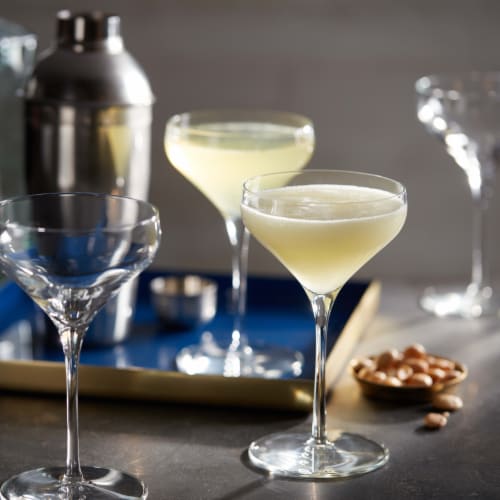 Libbey Signature Greenwich Coupe Cocktail Glasses Perspective: back
