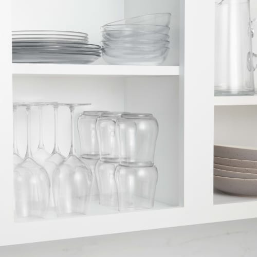 Libbey Perfect For Everything Stackable Stemless Glasses Perspective: back